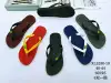 Summer raised dot herringbone flip-flops in stock, men's and women's summer massage beach slippers Item Picture
